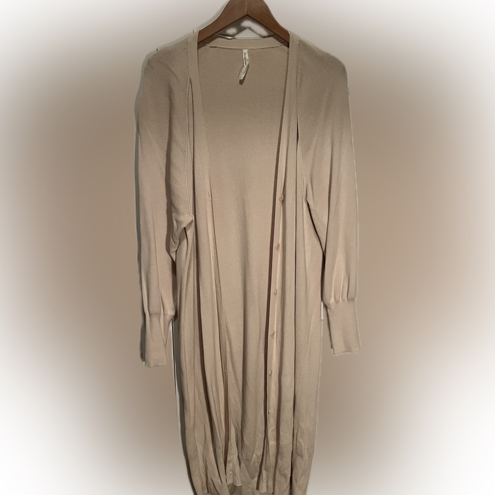 Paper Label long cream sweater